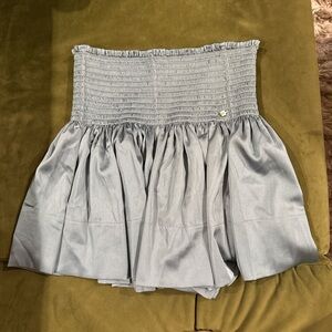 NATURAL LIFE Light Gray A-Line Skirt